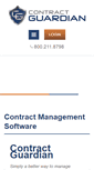 Mobile Screenshot of contractguardian.com